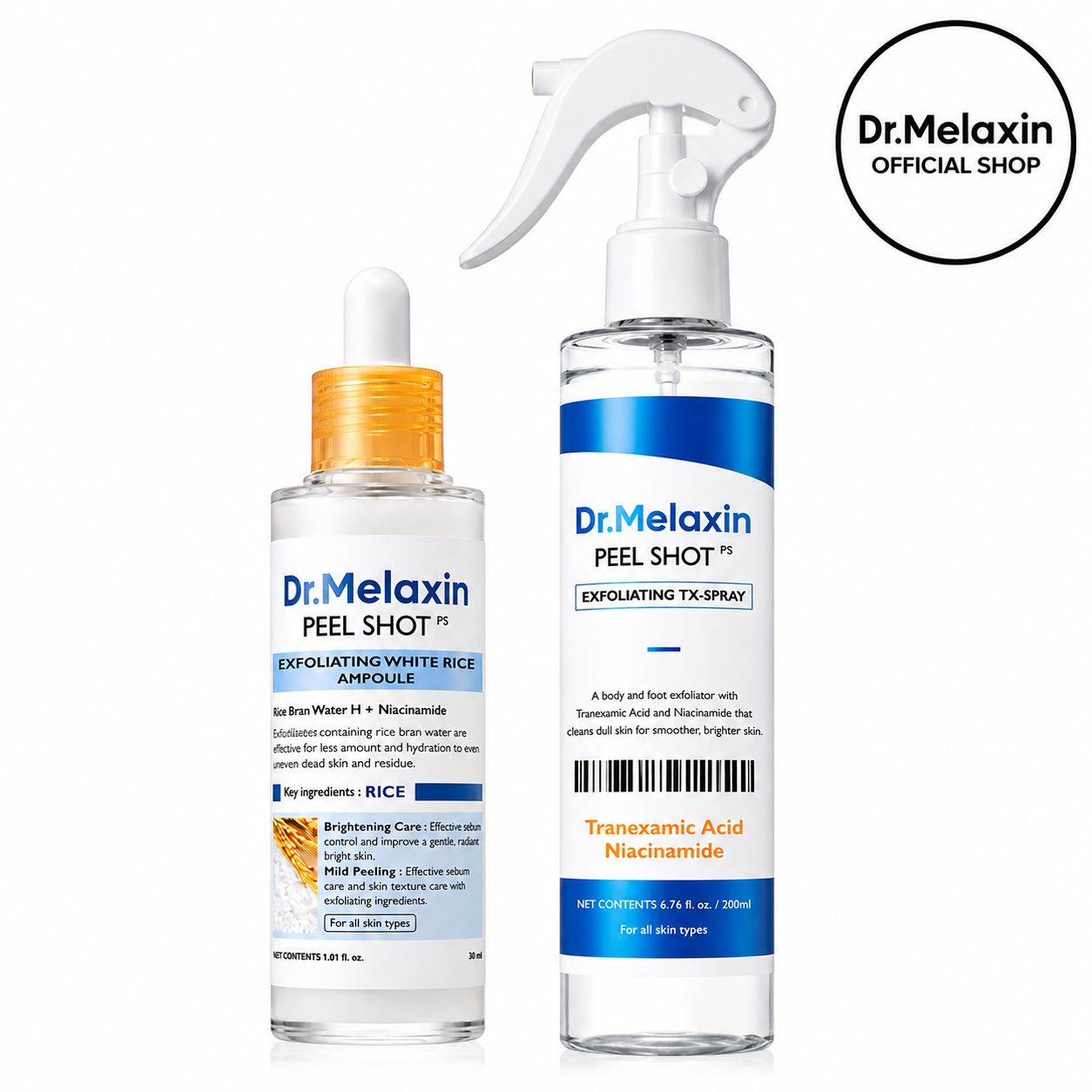 Exfoliating ToneSmoothing TX Duo, Tranexamic Acid &Niacinamide Gentle Peeling for Dark Spot Care