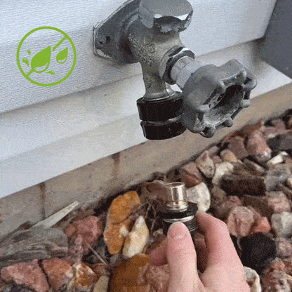 3/4 Inch Garden Hose Quick Connector 4 Sets/bag