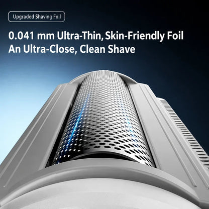 🪒Men's Rechargeable Foil Electric Shaver ⚡🧔– Efficient Close Shaving, Cordless Portable Wet & Dry Beard Razor for Daily Grooming