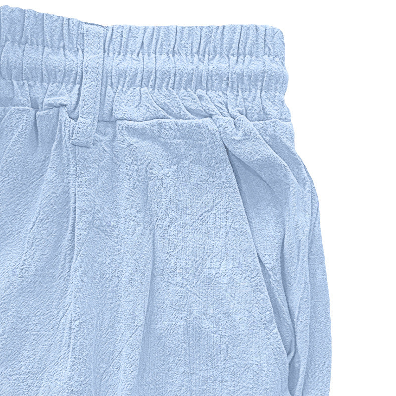 Men's Loose Fit Casual Relaxed Fit LightweightLinen Pants