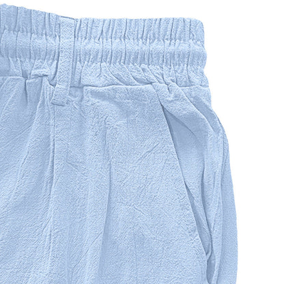 Men's Loose Fit Casual Relaxed Fit LightweightLinen Pants