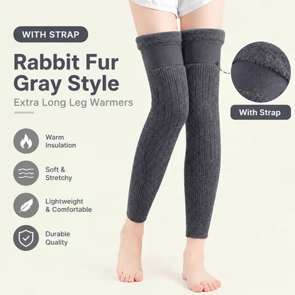 ❄️ Stay Warm This Winter 🔥 49% OFF Thermal Knee Warmers – Thick Fleece Inside & Full Coverage Comfort