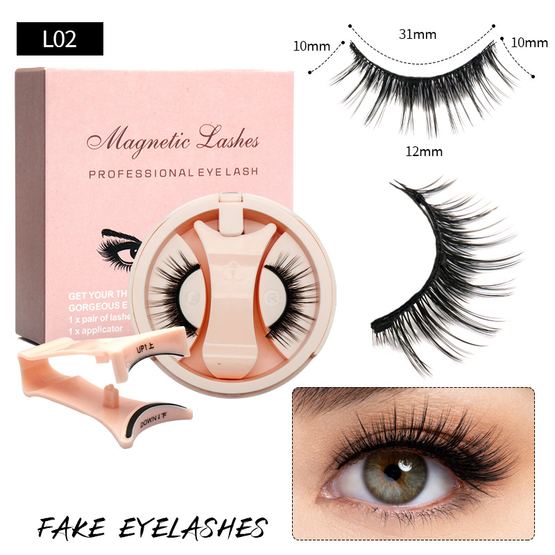 Magnetic Eyelashes with Applicator Kit— Glue-Free, Seconds Apply & All-Day Weightless Wear