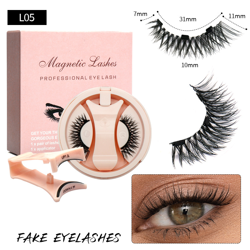 Magnetic Eyelashes with Applicator Kit— Glue-Free, Seconds Apply & All-Day Weightless Wear