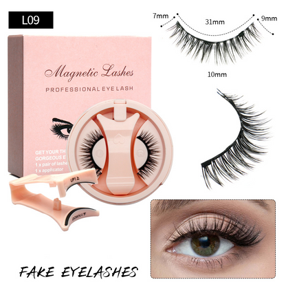 Magnetic Eyelashes with Applicator Kit— Glue-Free, Seconds Apply & All-Day Weightless Wear
