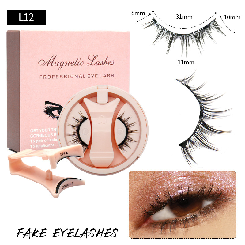 Magnetic Eyelashes with Applicator Kit— Glue-Free, Seconds Apply & All-Day Weightless Wear