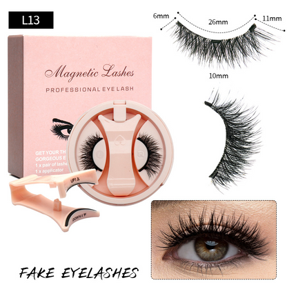 Magnetic Eyelashes with Applicator Kit— Glue-Free, Seconds Apply & All-Day Weightless Wear