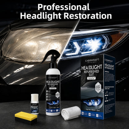 Headlamp Restoration Fluid — Restores Yellowed & Oxidized Headlights