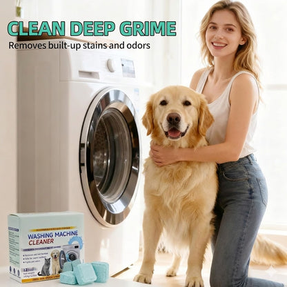 Washing Machine Cleaner Tablets,Ideal for pet owners and large households