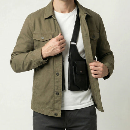 Premium Leather Shoulder Bag