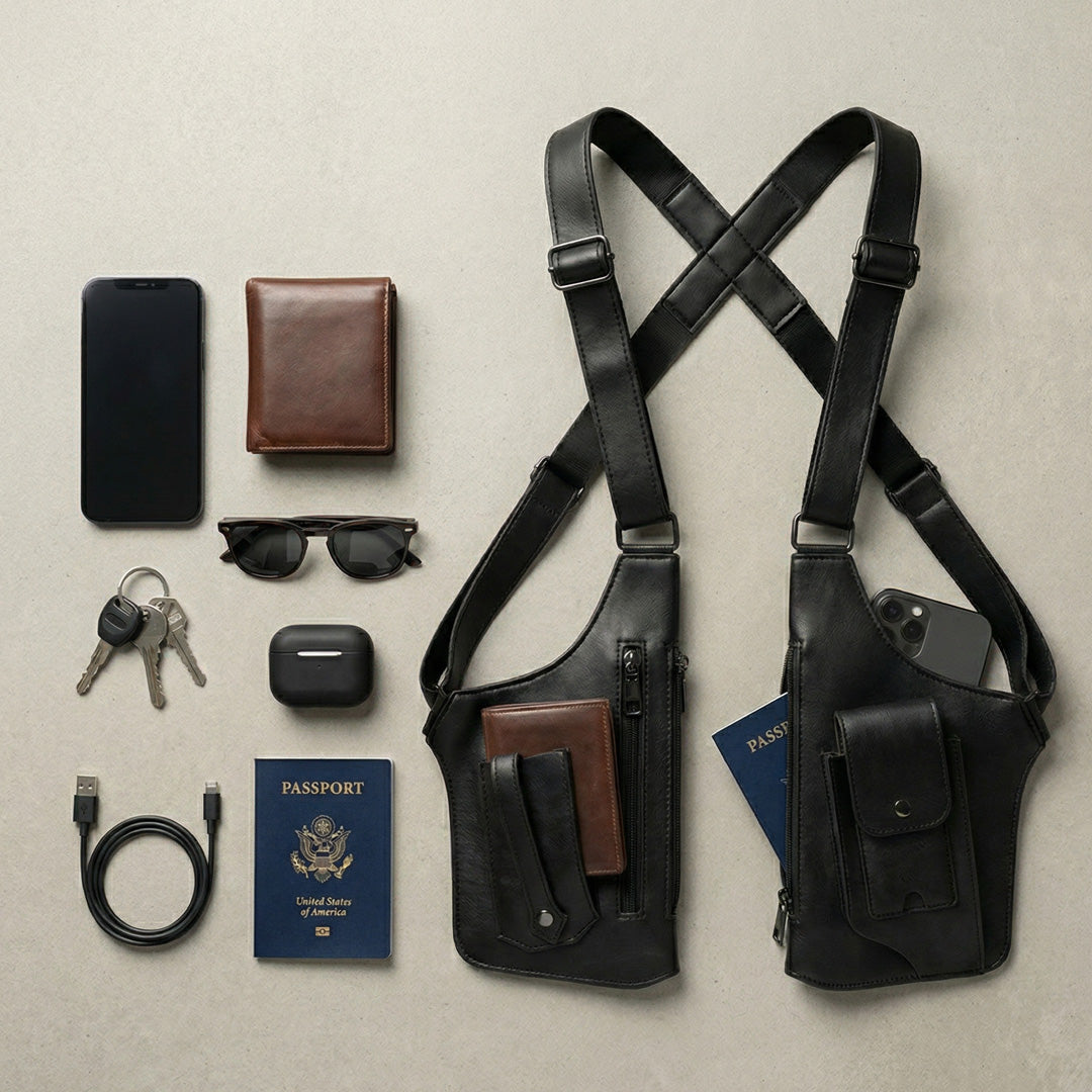 Premium Leather Shoulder Bag