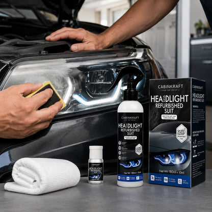 Headlamp Restoration Fluid — Restores Yellowed & Oxidized Headlights