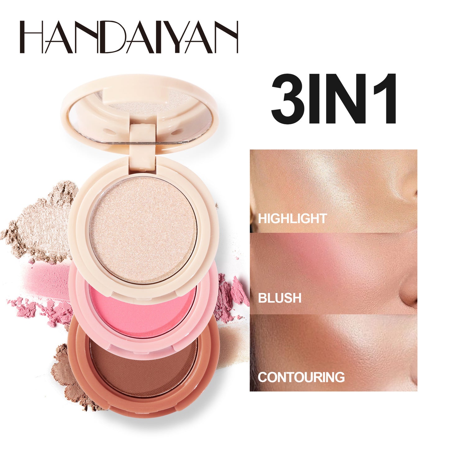3-in-1 Eyeshadow Trio (BUY 1 GET 1 FREE)