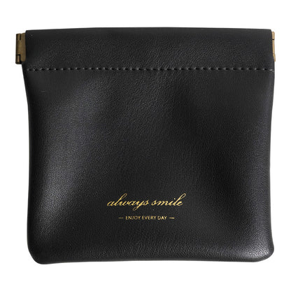 Bramwe - Personalized Snap Closure Leather Organizer Pouch