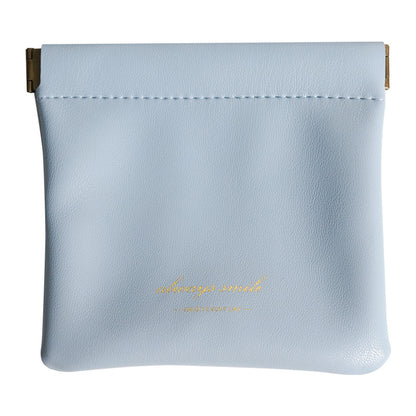 Bramwe - Personalized Snap Closure Leather Organizer Pouch