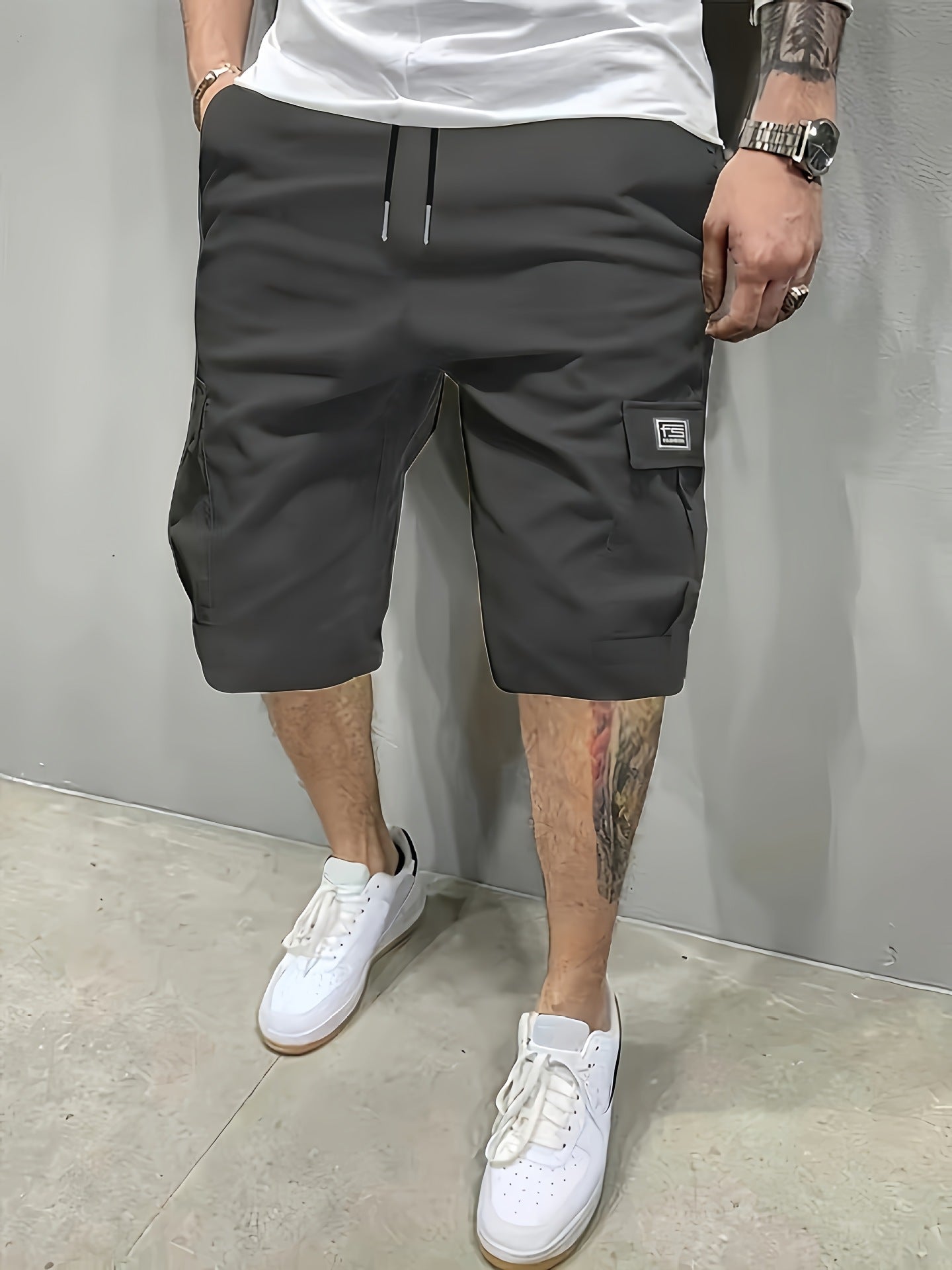 🏆Flash Sale⚡ 50K+ SOLD! 🏆Men's Relaxed Straight Casual Cargo Shorts